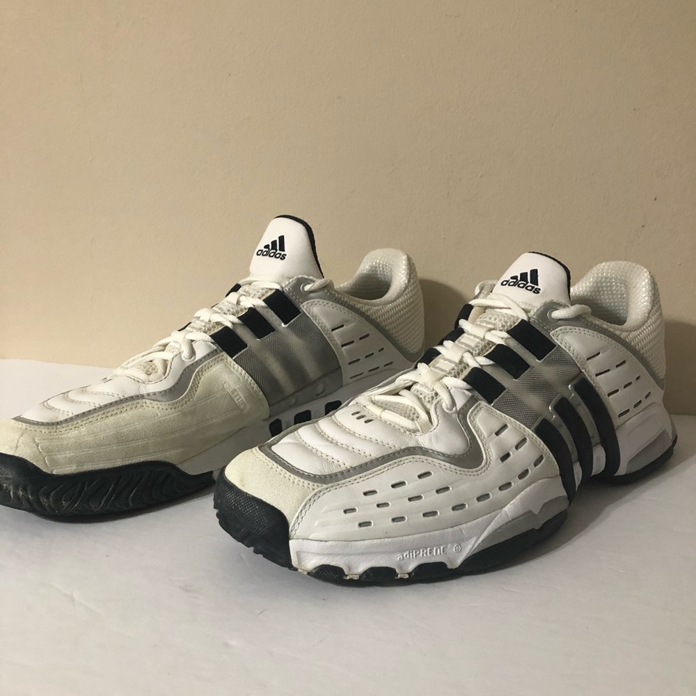 Adidas Ape Men’s Athletic Shoes White Black Sz13